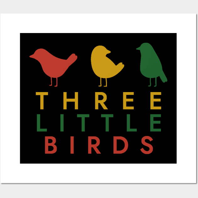 Three Little Birds Wall Art by kaden.nysti